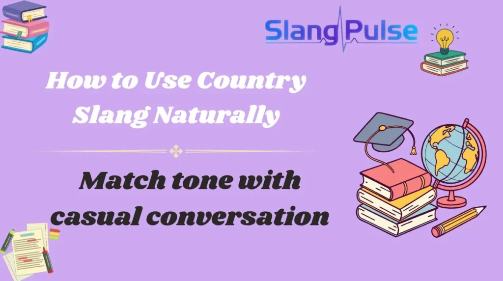 How to Use Country Slang Naturally