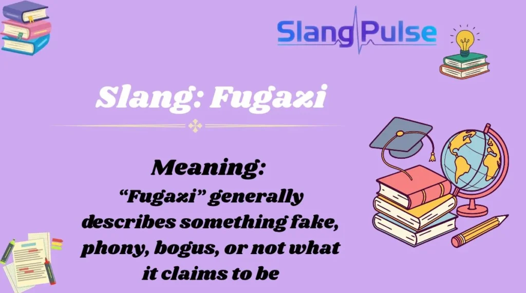 Slang: Fugazi