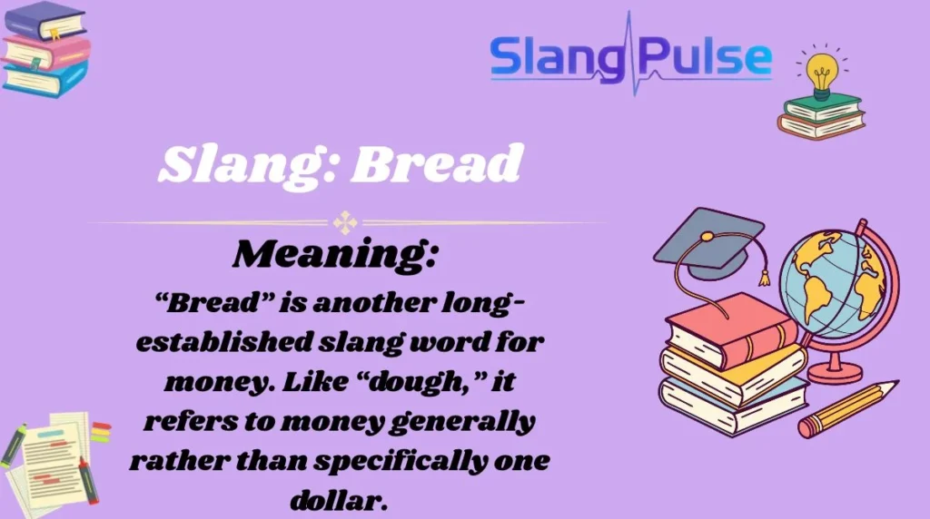 Slang: Bread