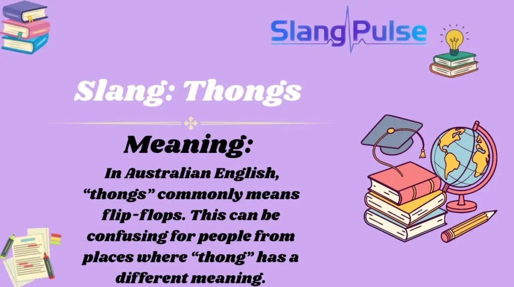 Slang: Thongs
